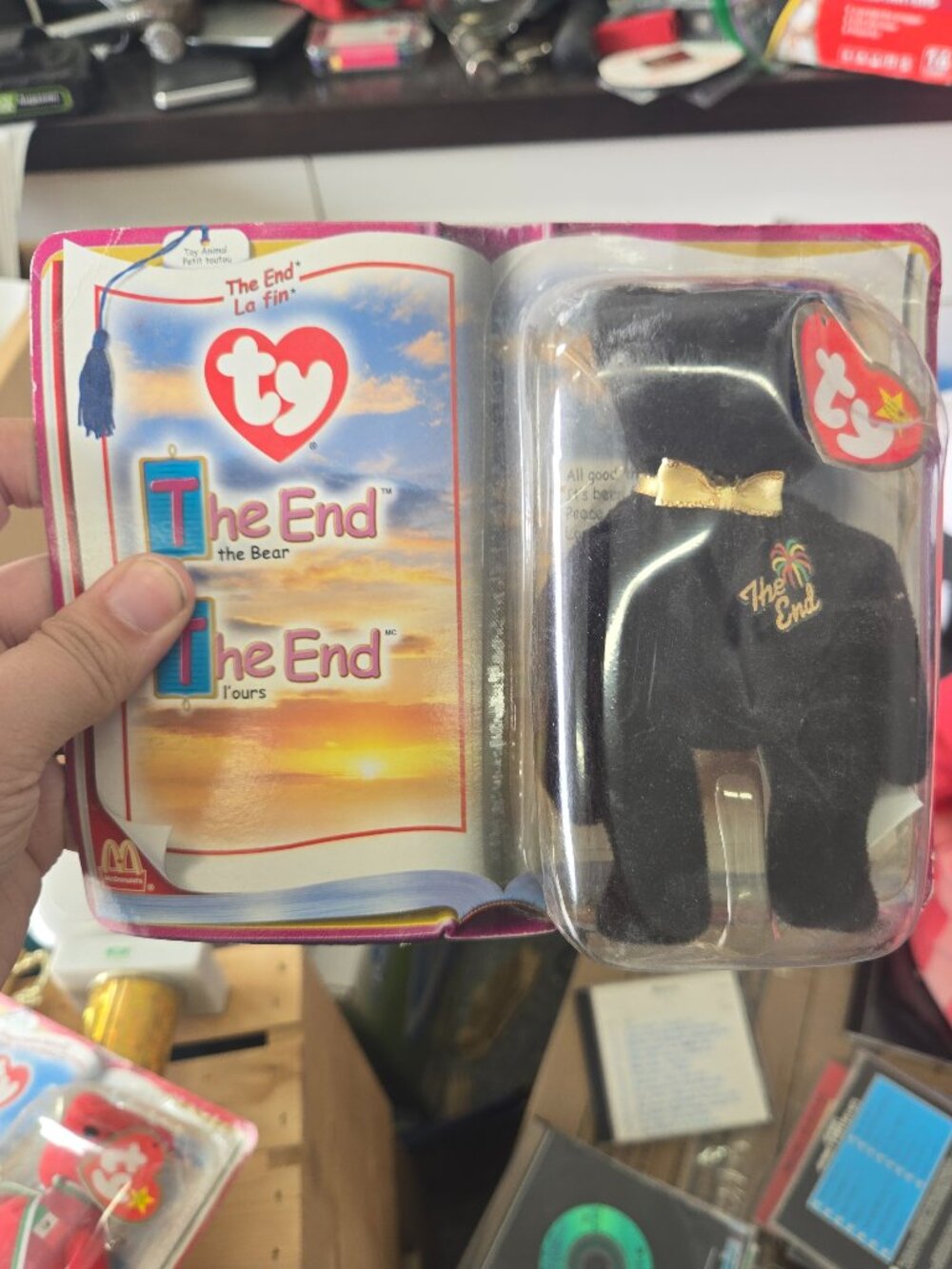 Ty Beanie Babies McDonald's International Bears II The End The Bear | Size OS